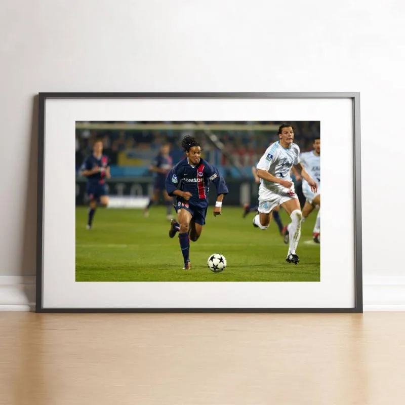 Course de Ronaldinho face à l'OM, 2003