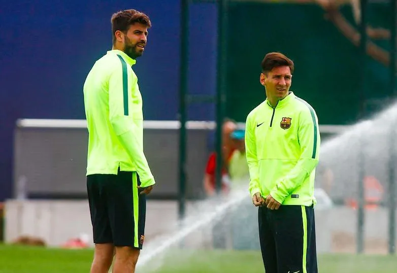 Piqué met en garde Guardiola au sujet de Messi