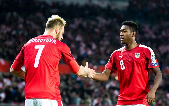 Si  Arnautović marque, il ne fêtera pas son but