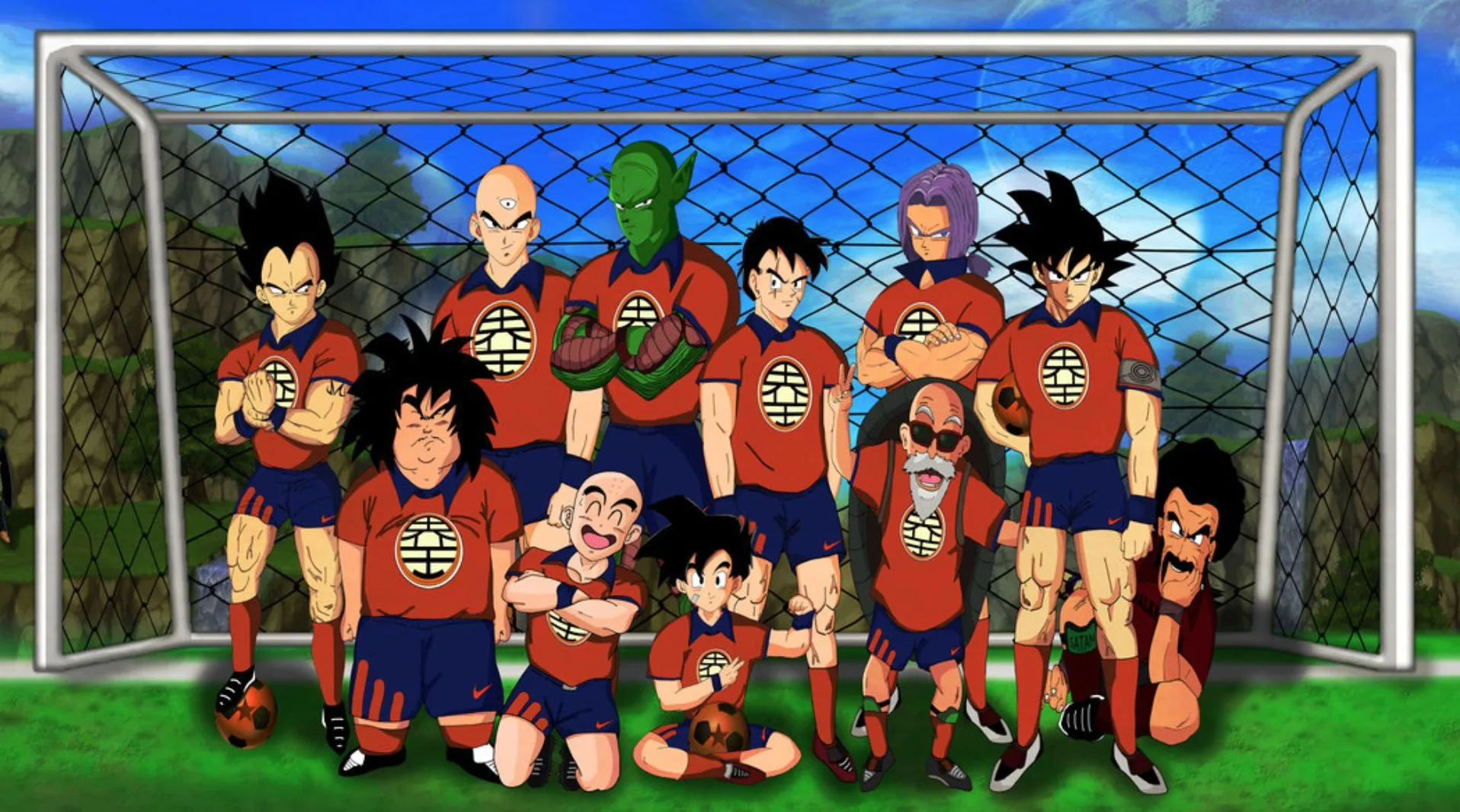 L’équipe type manga
