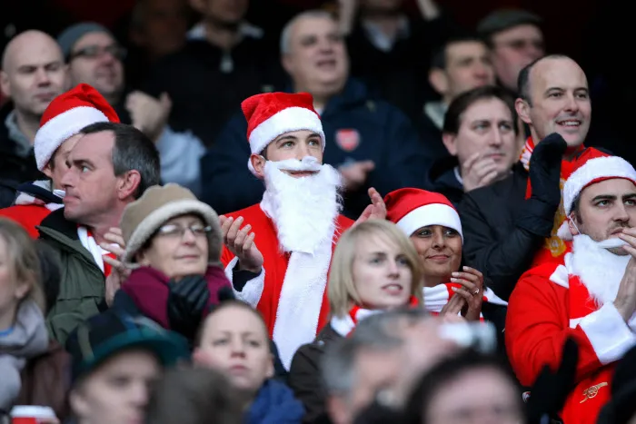 La photo de Noël d’Arsenal