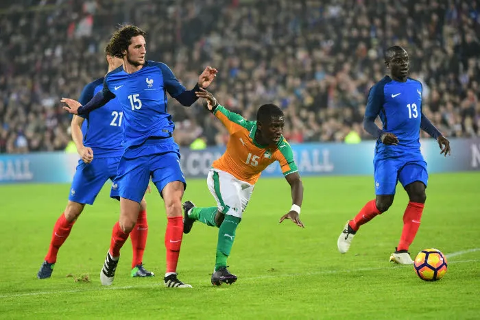 Les notes de la France contre la Côte d&rsquo;Ivoire