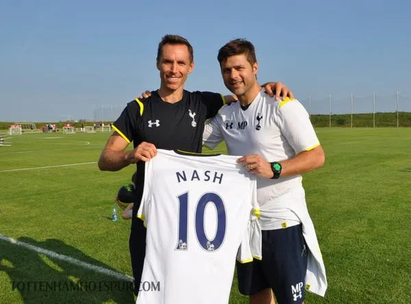 Steve Nash à l&rsquo;entraînement des Spurs