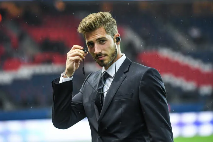 Le coup franc pleine lucarne de Trapp à l&rsquo;entraînement