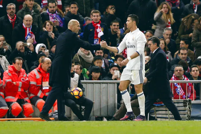Zidane annonce le Ballon d&rsquo;or de Ronaldo