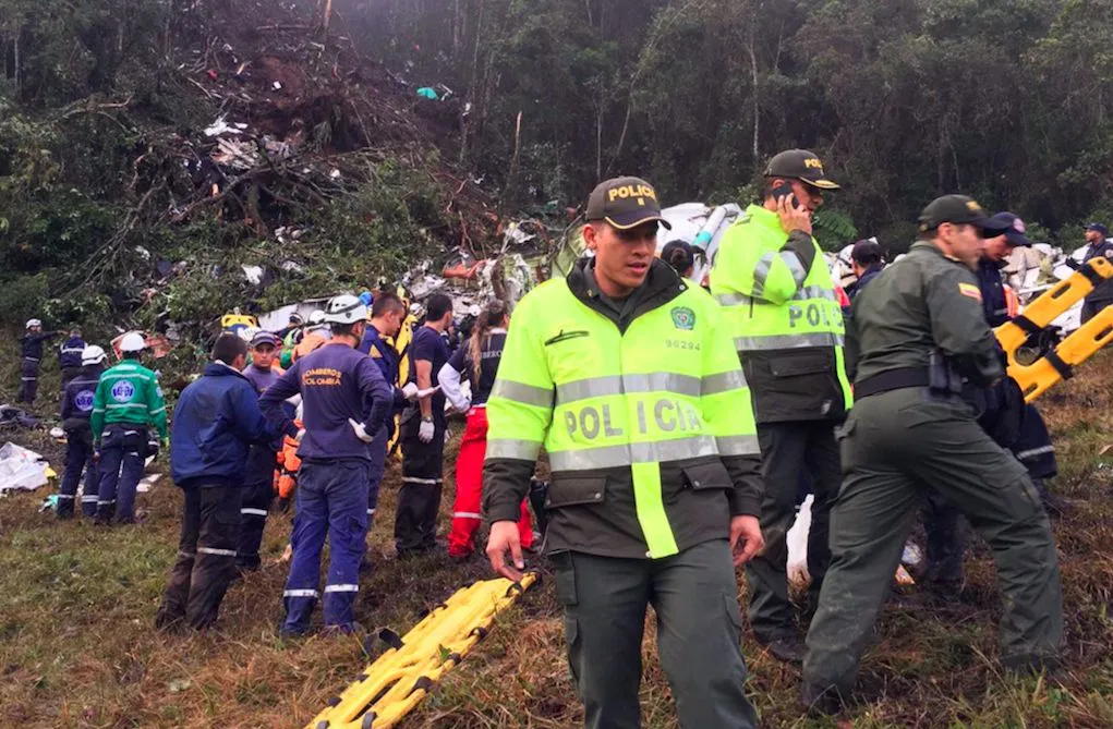 «<span style="font-size:50%">&nbsp;</span>Mont Chapecoense<span style="font-size:50%">&nbsp;</span>» en hommage aux victimes