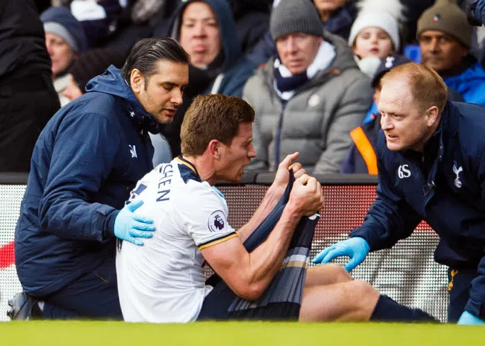 Vertonghen absent deux mois