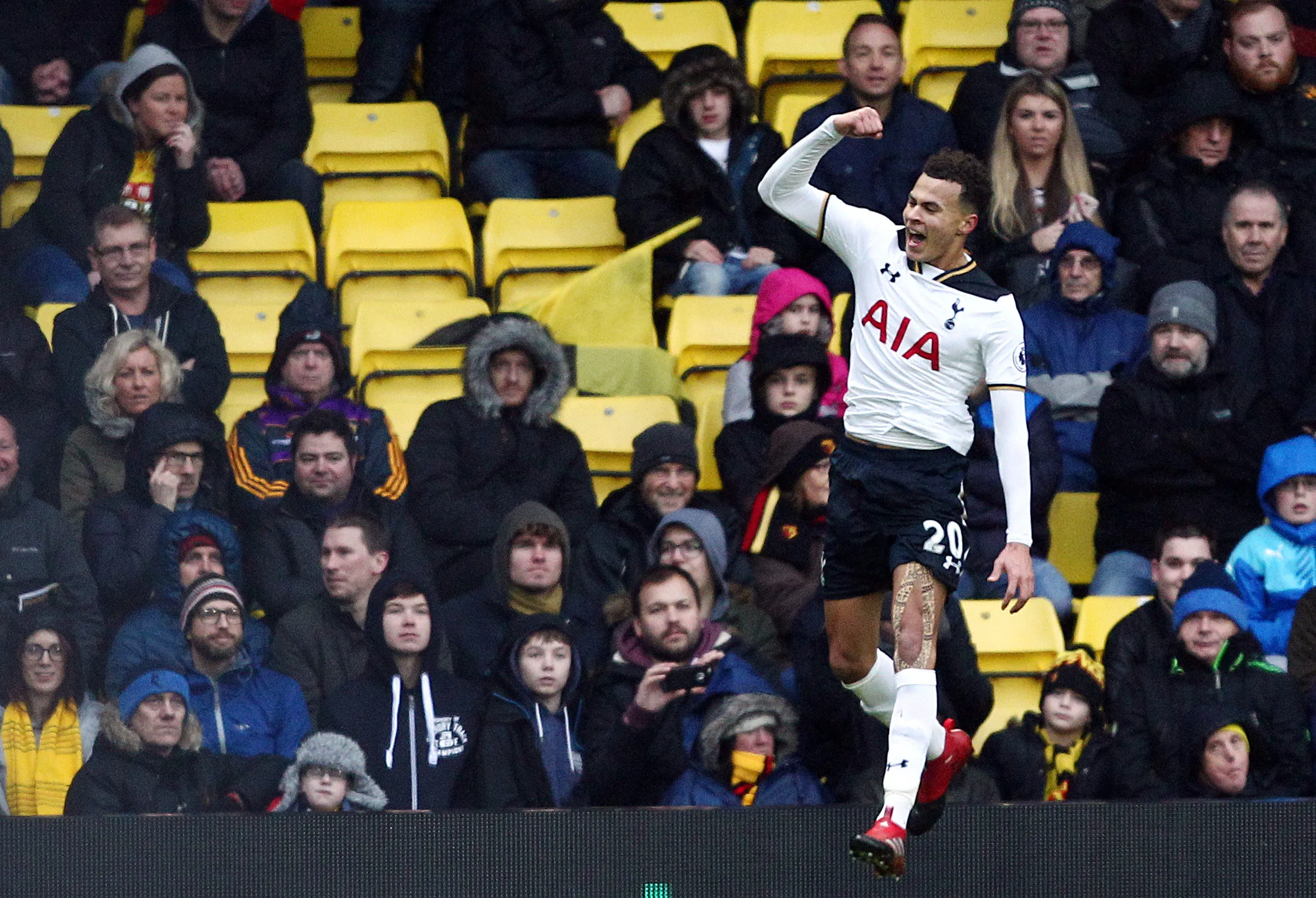 Tottenham tabasse Watford