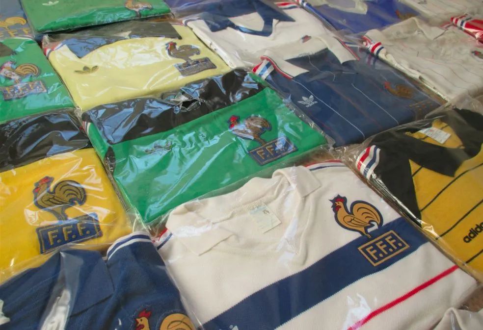 Expo 135 maillots de l&rsquo;équipe de France