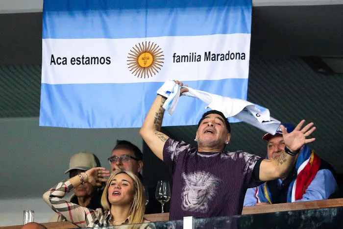 La compagne de Maradona ne fait pas de dépositions