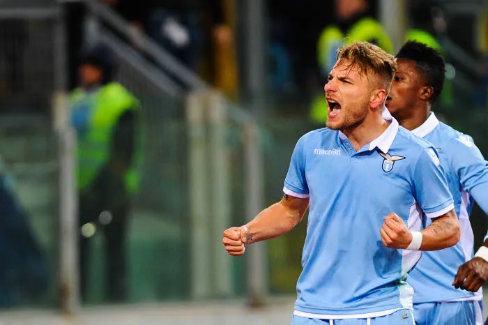 Immobile guide encore la Lazio