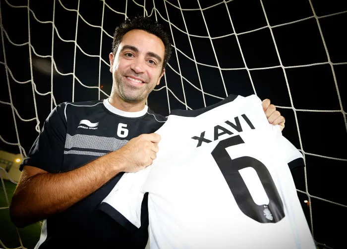 Xavi est toujours aussi heureux au Qatar