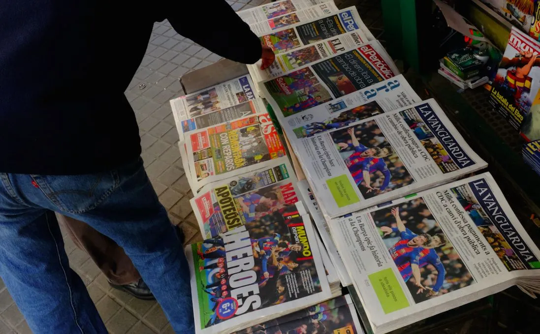 La revue de presse de Barça-PSG