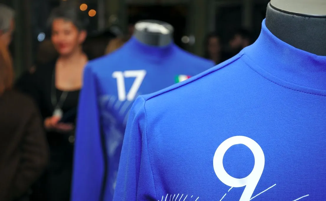 On était au lancement du maillot Diaspora