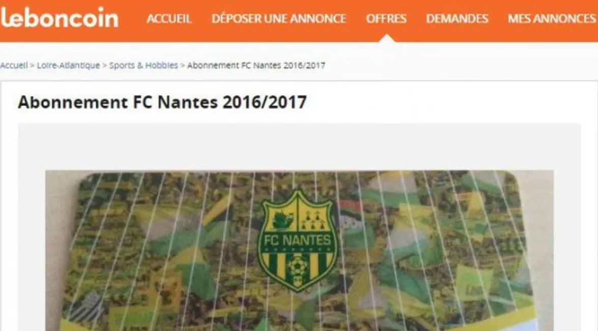 Top 5 : Football et Bon Coin