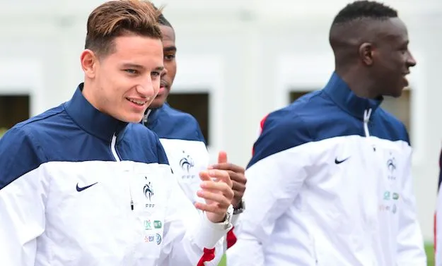 Les Bleus avec Mendy et Thauvin