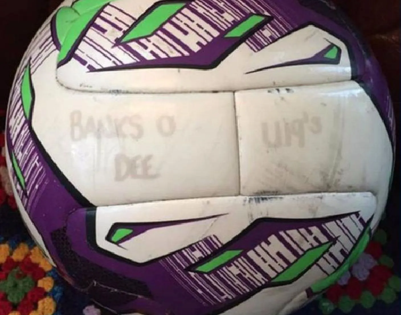 Un ballon de l&rsquo;équipe U19 d&rsquo;Aberdeen retrouvé en Norvège