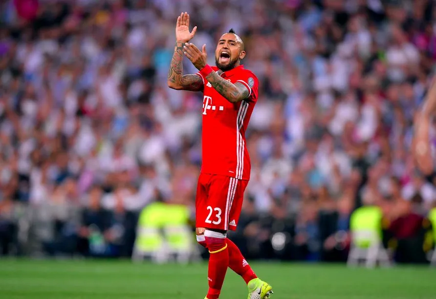 Vidal allume l&rsquo;arbitre