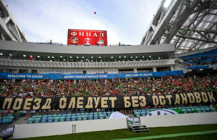 Bagarre générale lors de la finale de Coupe de Russie