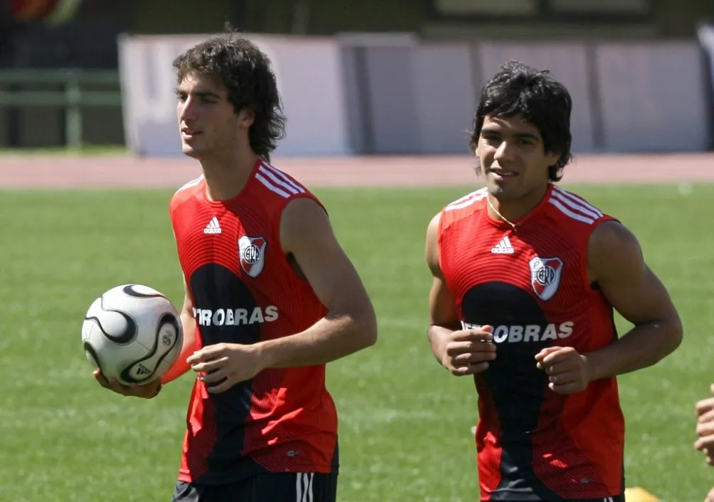 Quand Falcao et Higuaín portaient le même maillot…