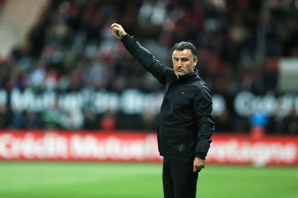 L&rsquo;agacement de Christophe Galtier