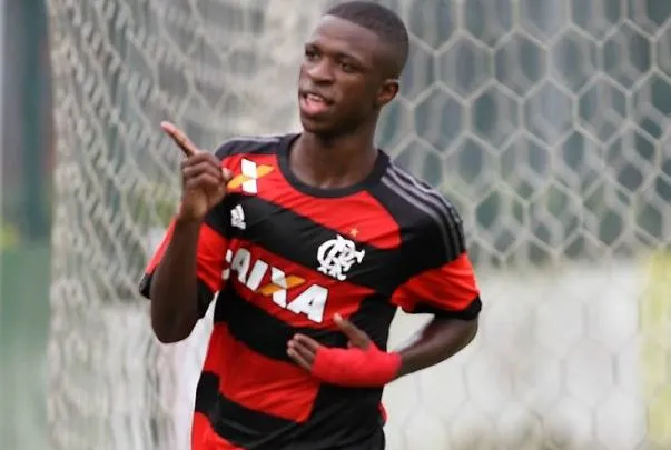 Premier match pour Vinicius Junior avec Flamengo