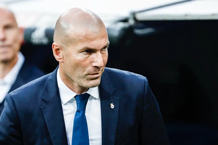 Zidane sautera en cas de saison blanche