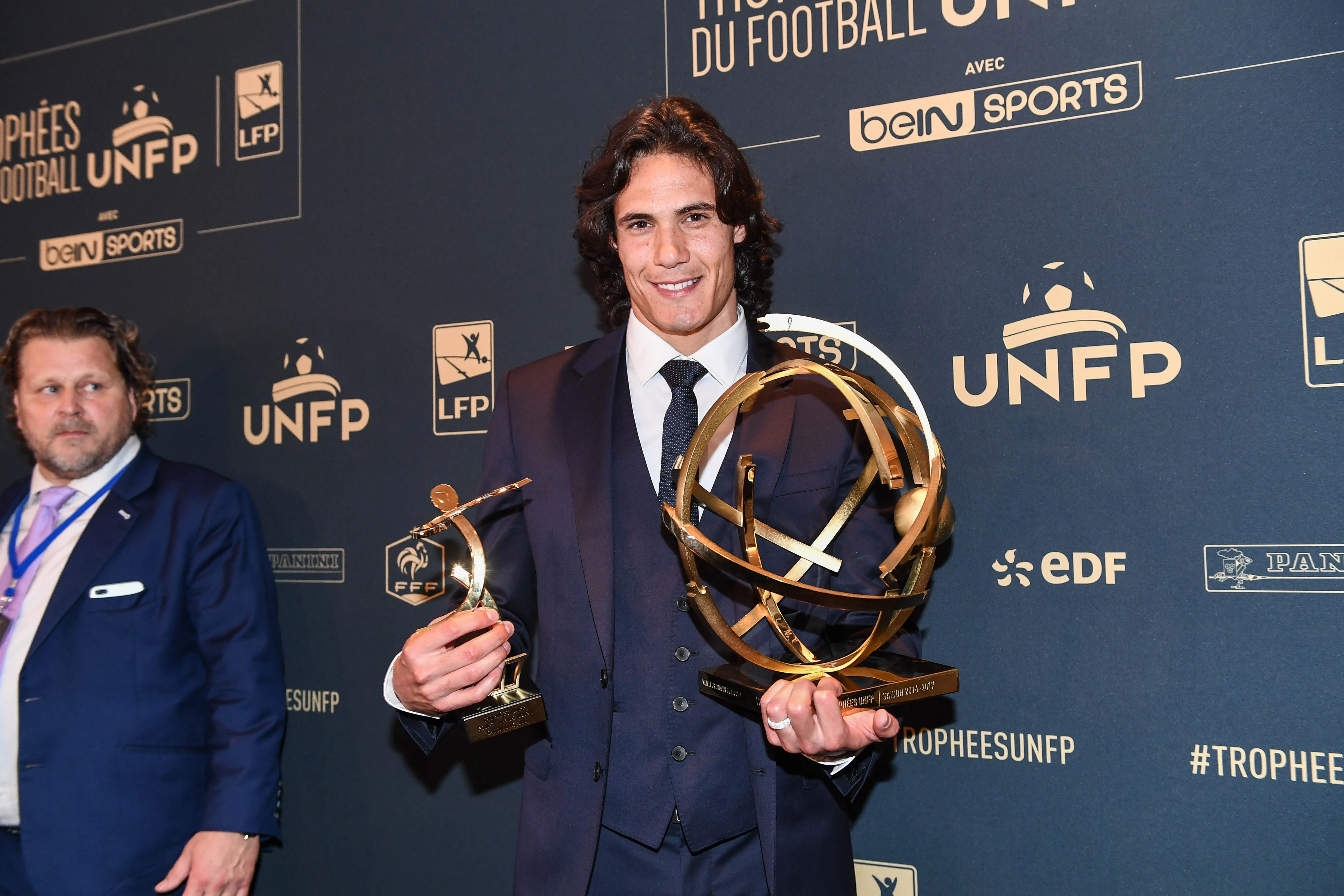 Trophée UNFP : Cavani savoure