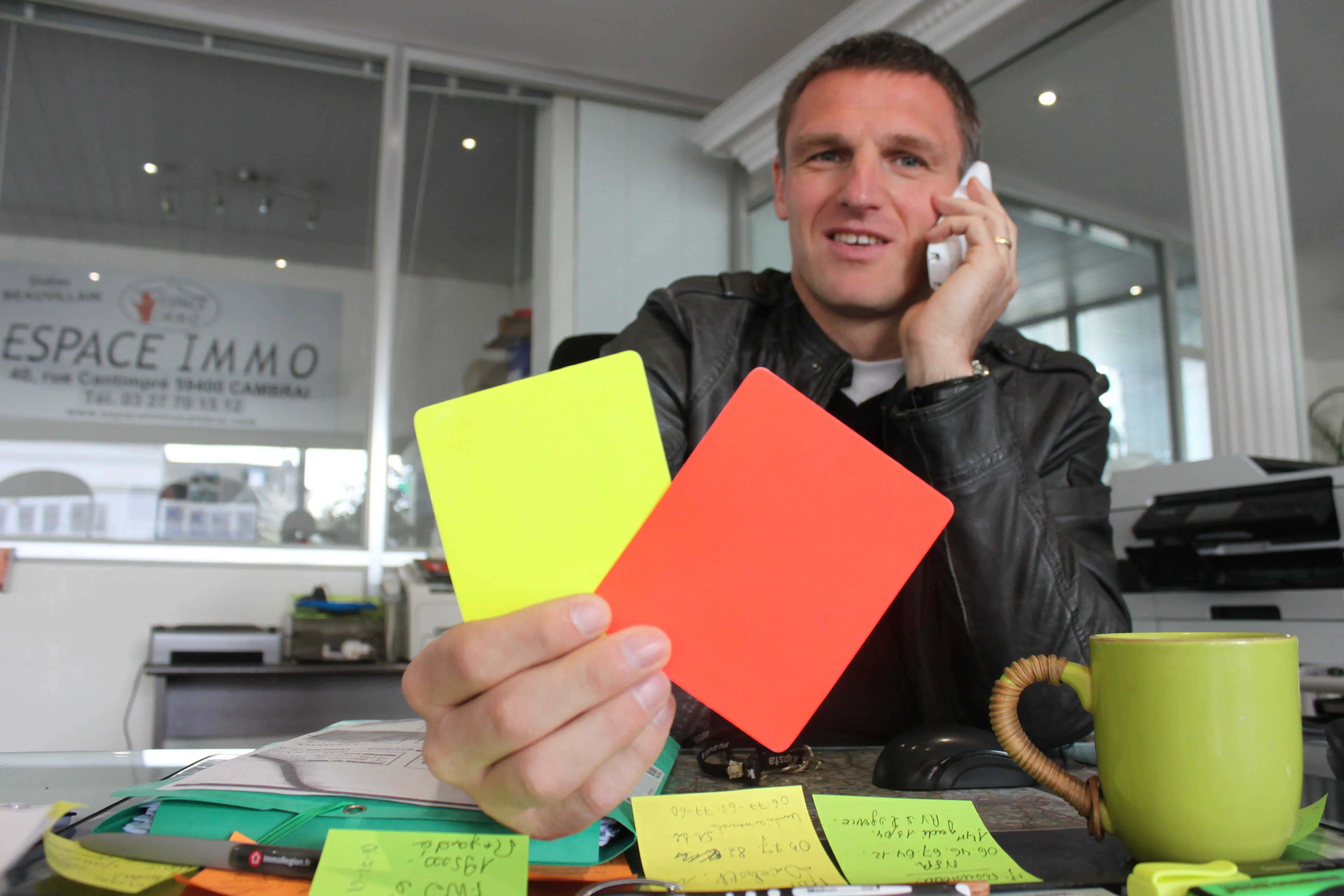 Laurent Quiévreux, un ancien pro chez les arbitres