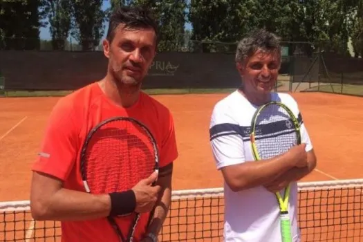 En direct : Le premier match pro du Maldini tennisman
