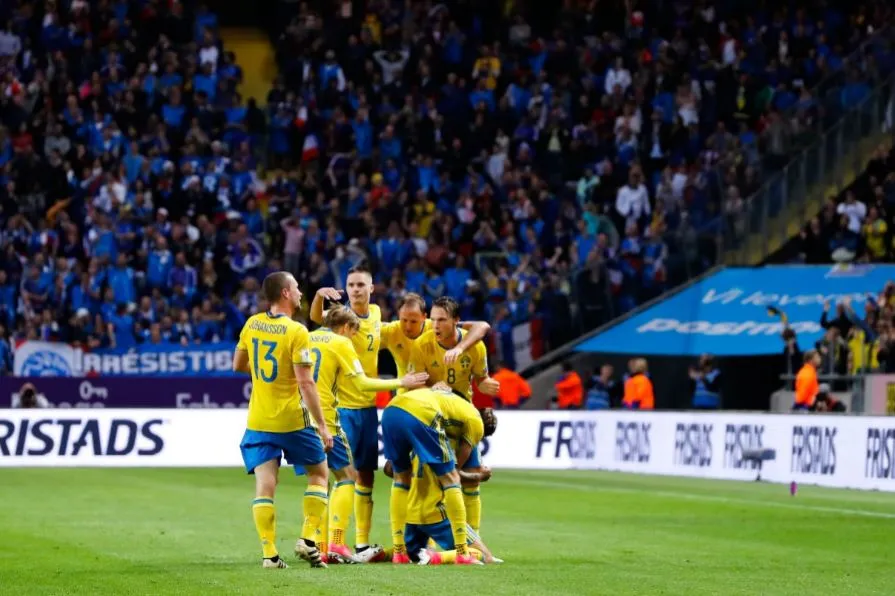 Les notes de la Suède contre la France