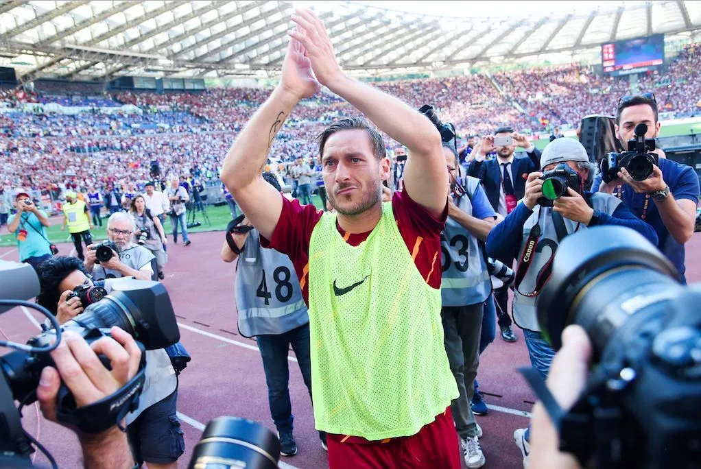 Totti de retour à la Roma