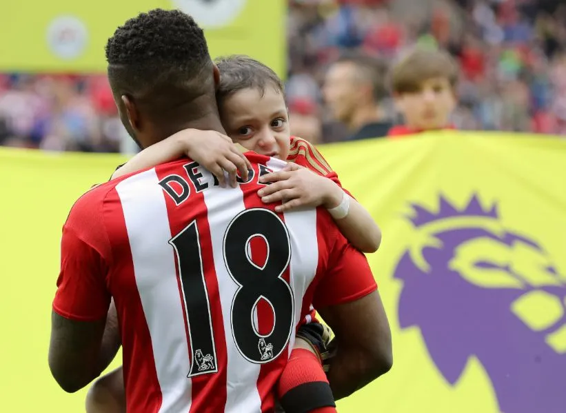Defoe s&rsquo;ouvre sur Bradley Lowery