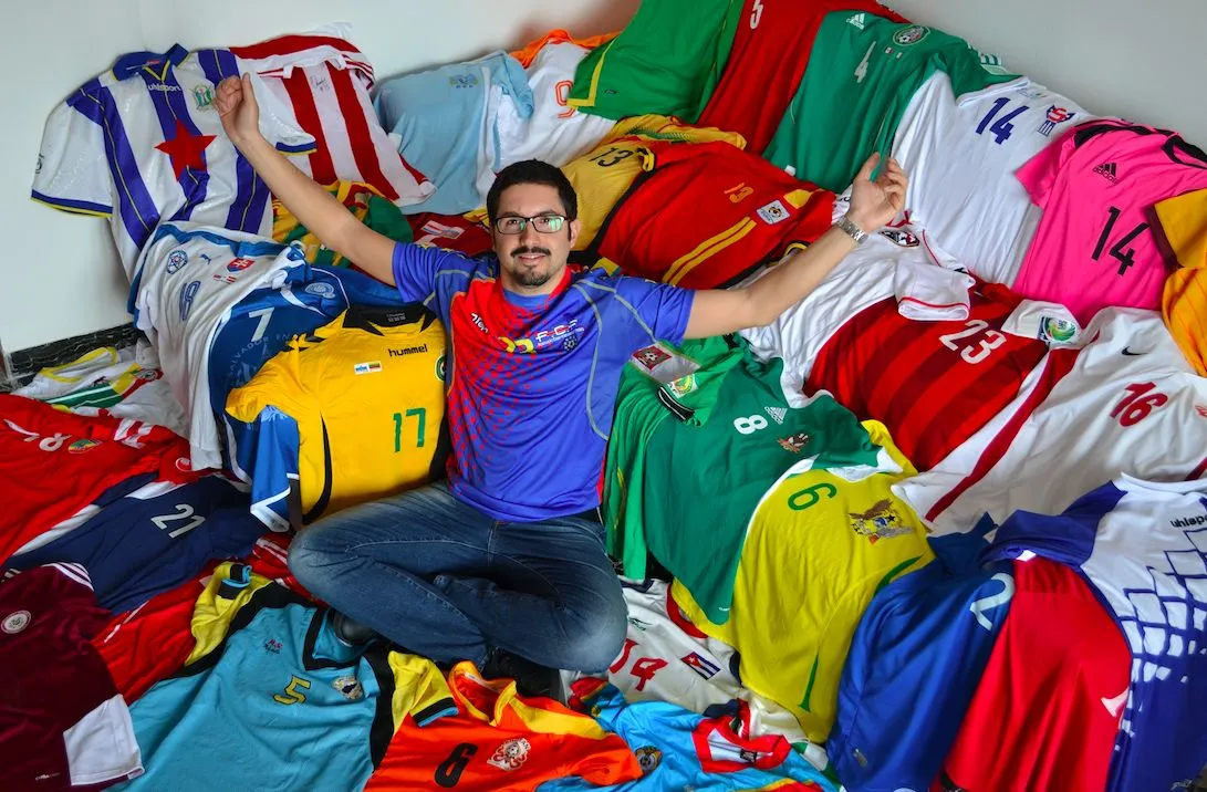 « Je pense être le seul à avoir le vrai maillot de la Somalie »