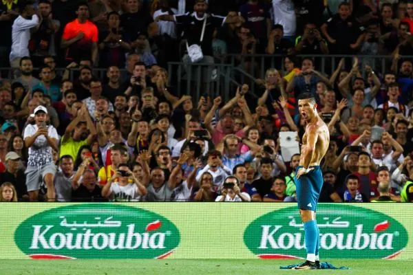 Cristiano Ronaldo contre les textiles