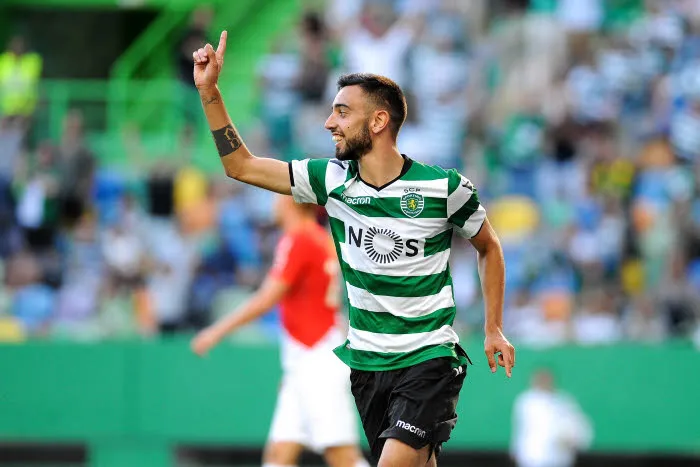 La grosse mine de Bruno Fernandes avec le Sporting