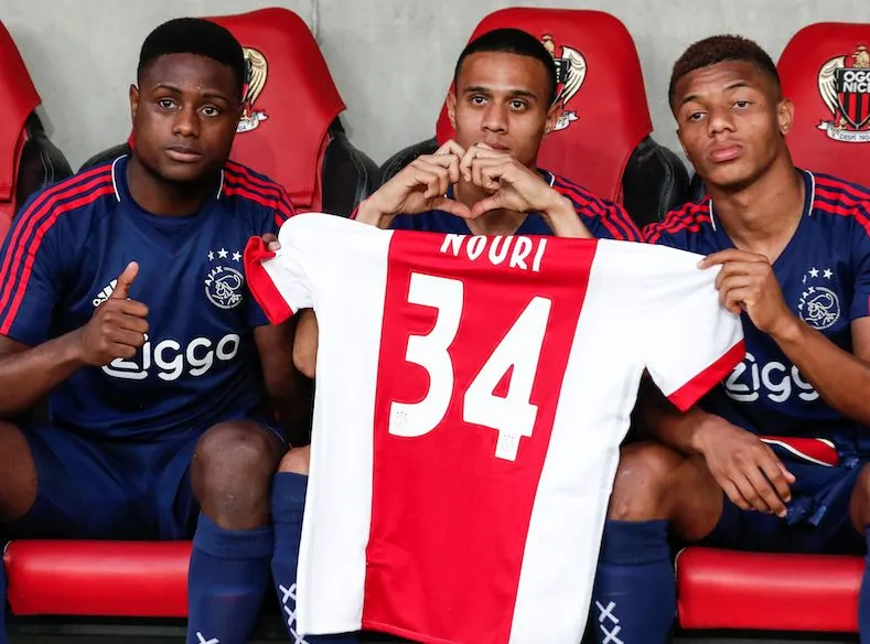 Les compos de Ajax-Nice