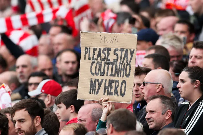 Coutinho finalement absent contre City ?