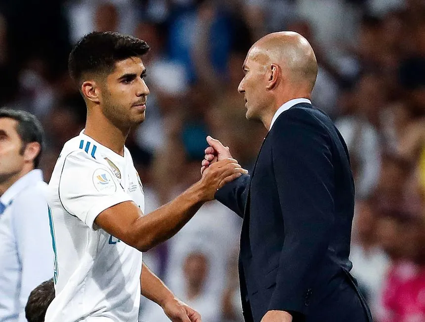 Zidane compare Asensio à Messi