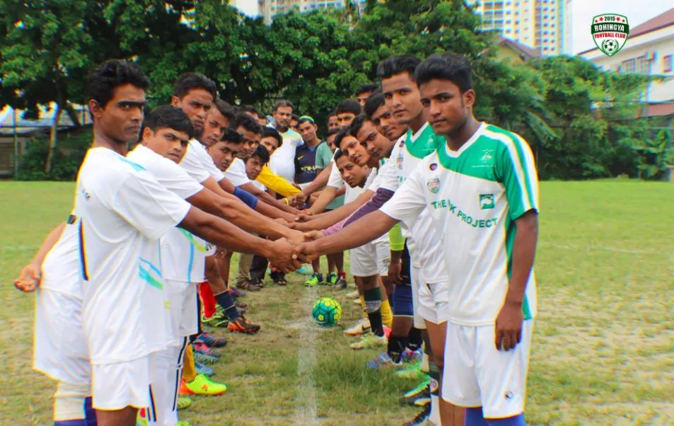 Rohingyas, footballeurs en exil