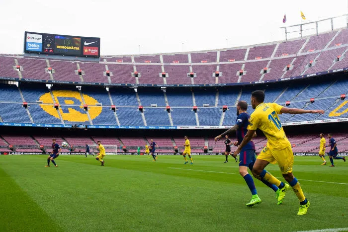 Le Barça pénalisé à cause du huis clos
