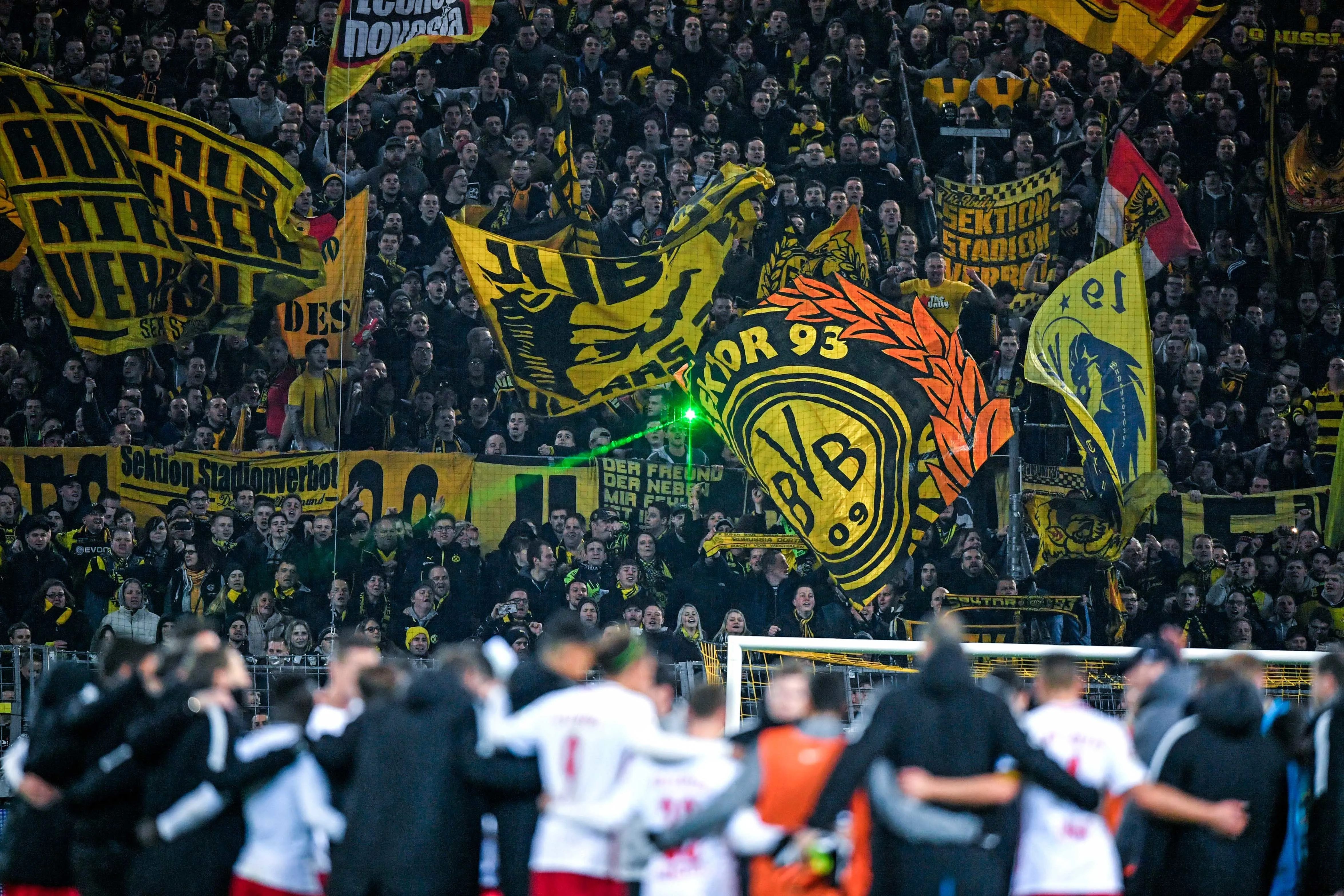 Des supporters de Leipzig invités à Dortmund