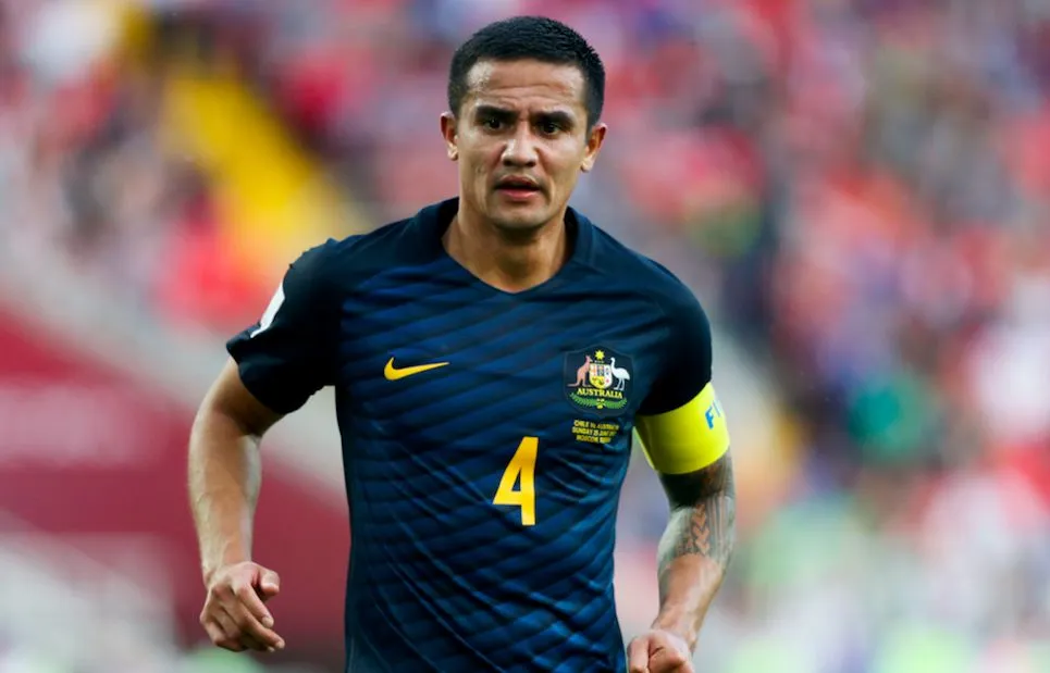 La célébration sponsorisée de Tim Cahill
