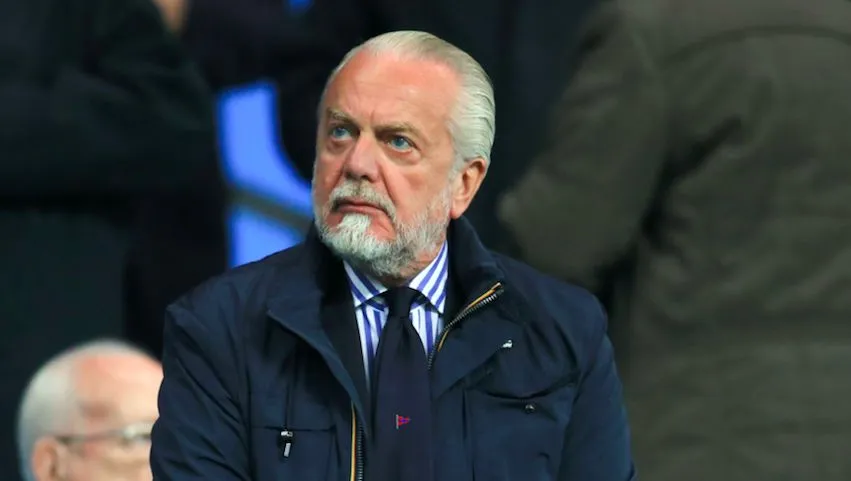 La fédé italienne enquête sur des liens entre le président du Napoli et la mafia