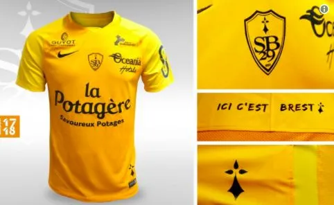 Un maillot jaune pour le Stade brestois