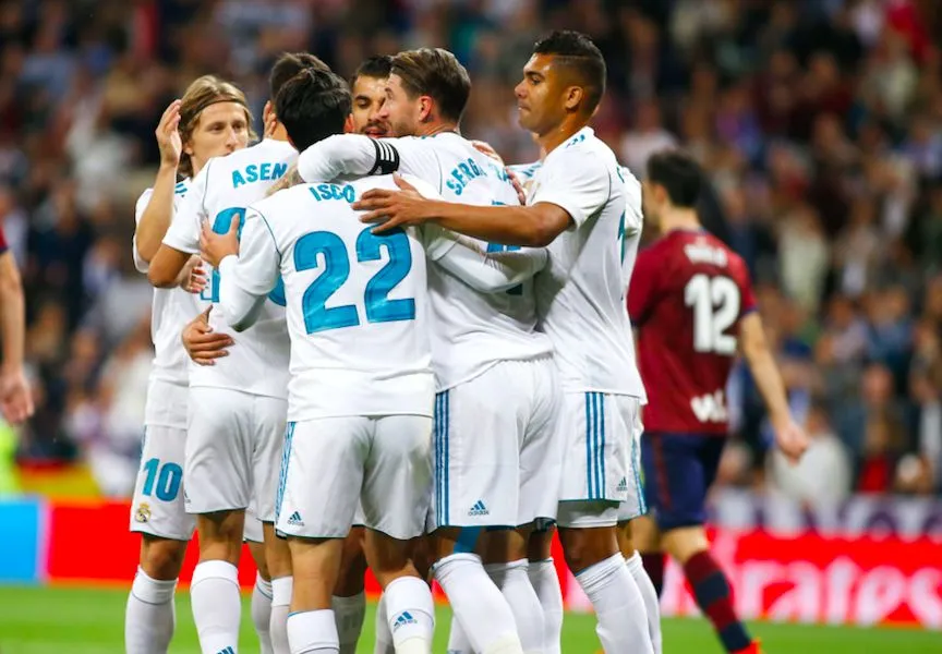 Le Real n&rsquo;a pas tremblé face à Eibar
