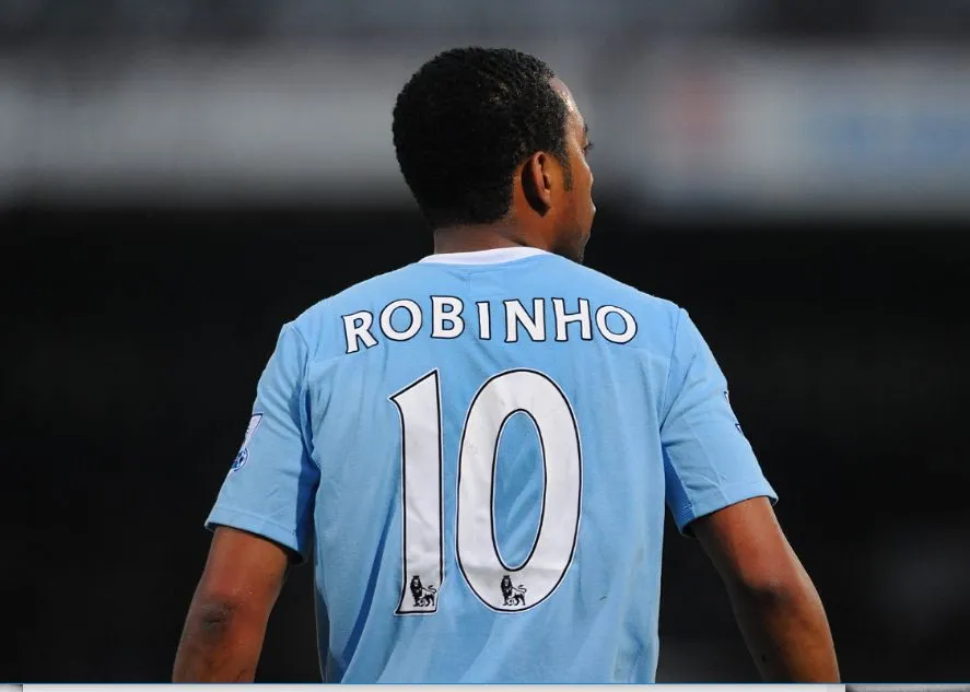 Robinho revient sur son passage à Manchester City