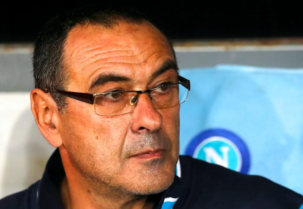 Sarri : «<span style="font-size:50%">&nbsp;</span>Je notais mes courses à faire pour demain matin<span style="font-size:50%">&nbsp;</span>»
