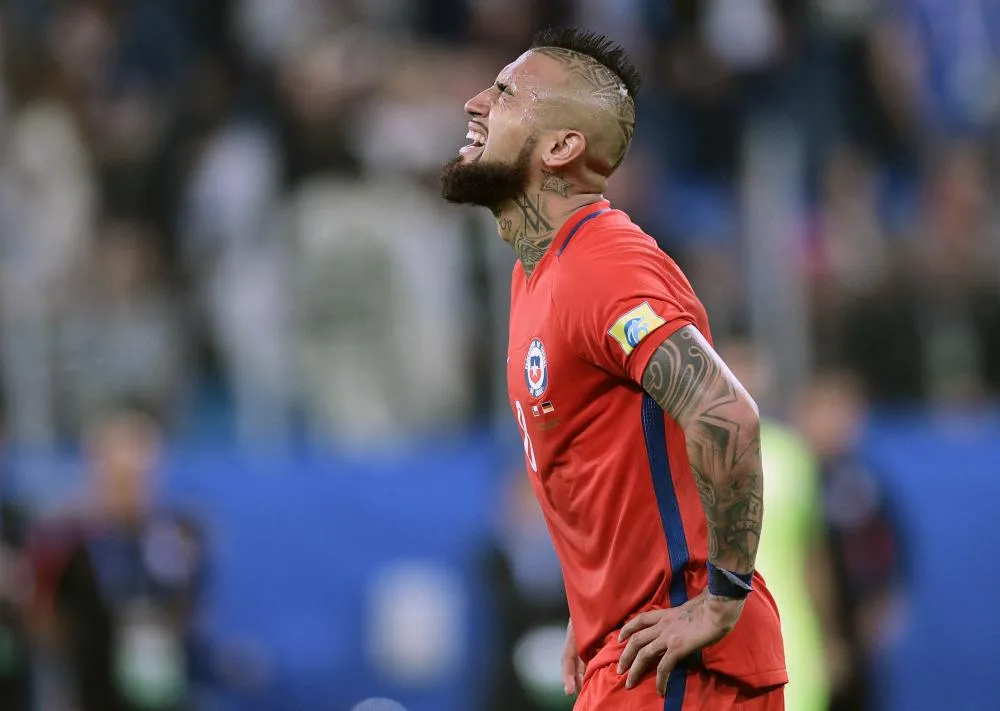 Une marionnette Arturo Vidal brûlée en Argentine pour Nouvel An