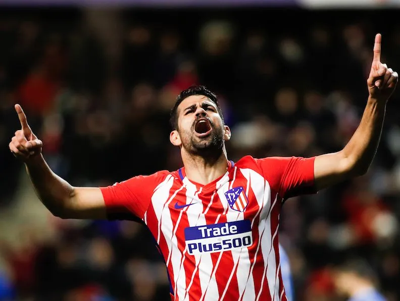 Diego Costa déjà chez lui au Wanda Metropolitano
